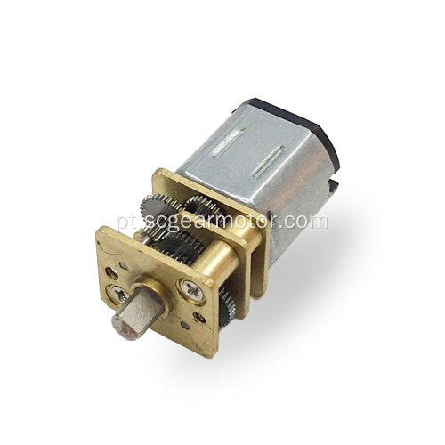 Motor de engrenagens mini cc 12 mm N10 1,5 V 3 V